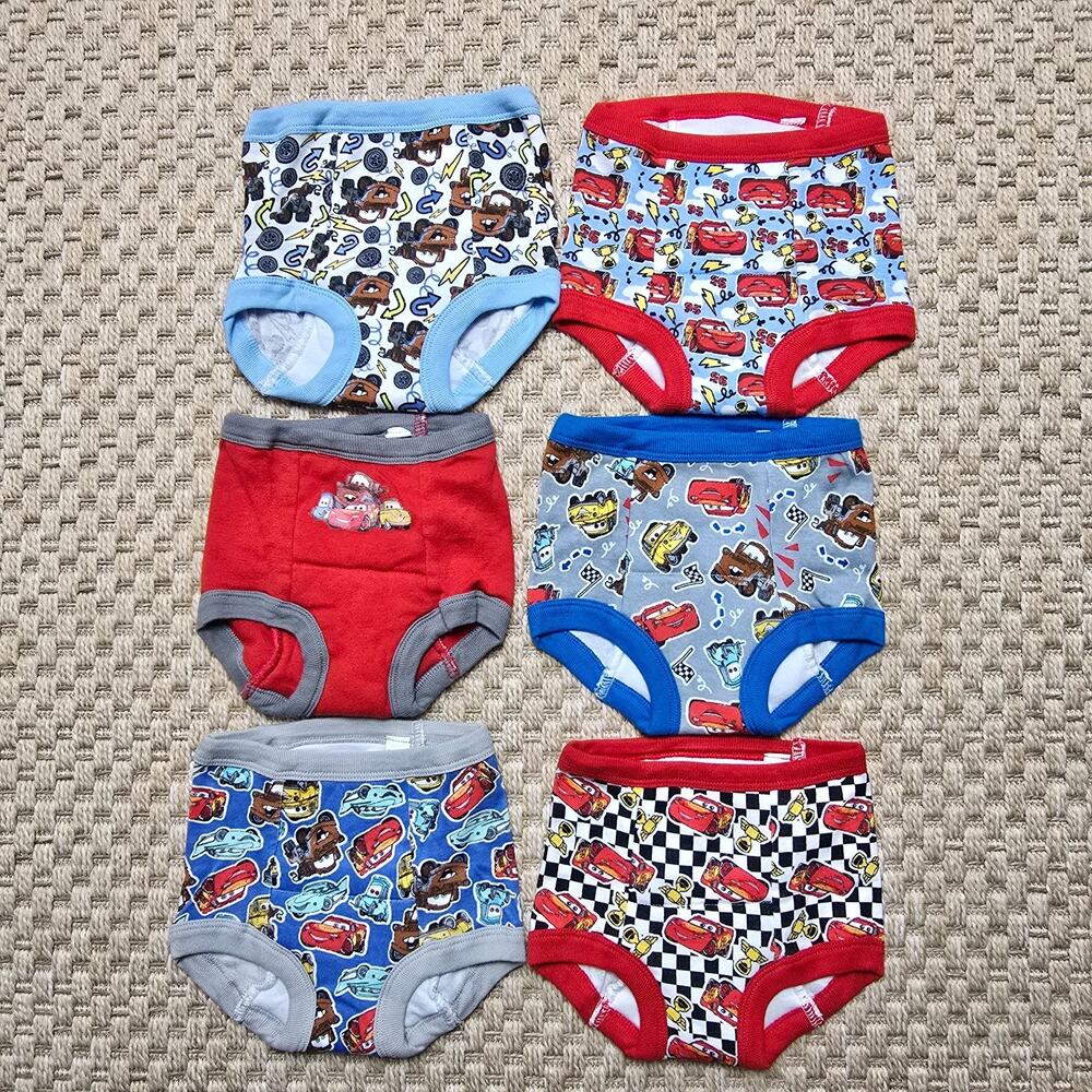 Disney Training Pants Underwear Pixar Cars Toddler Boy size 2T Absorbent